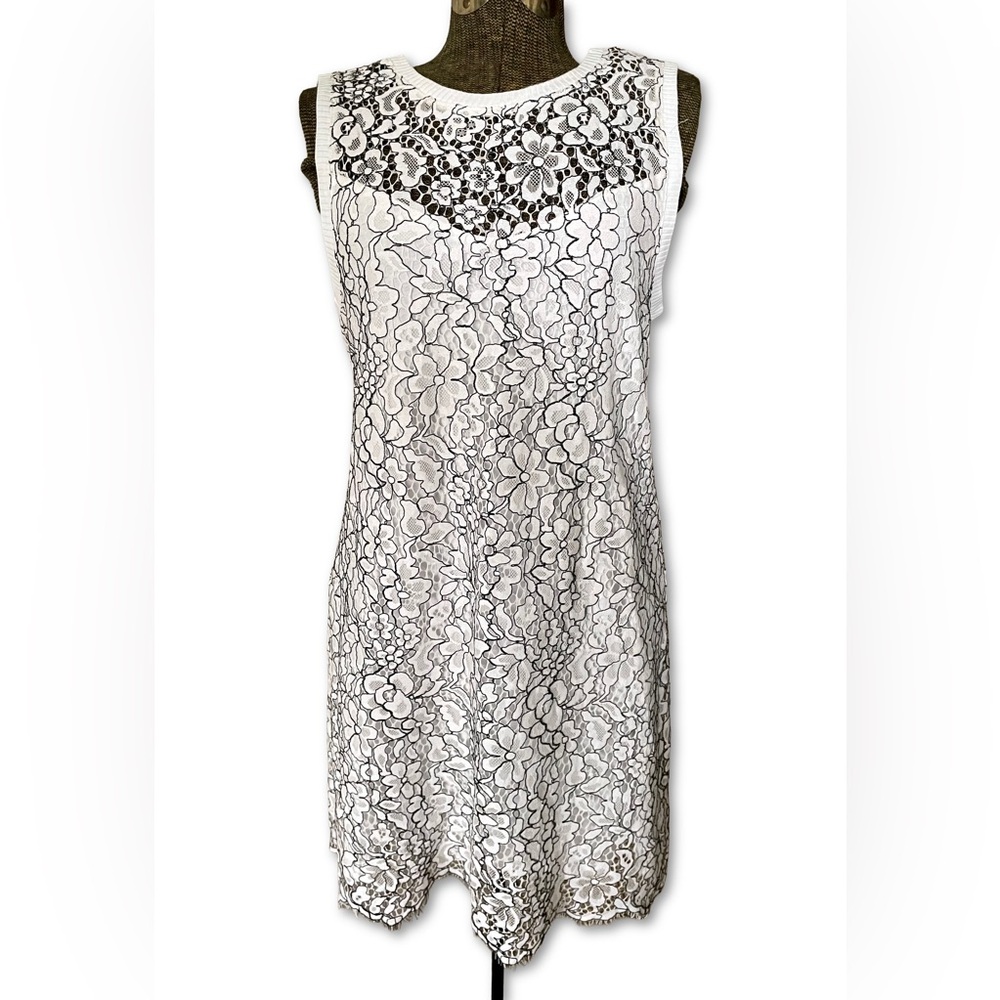 Generation Love White Floral Lace Mini Dress